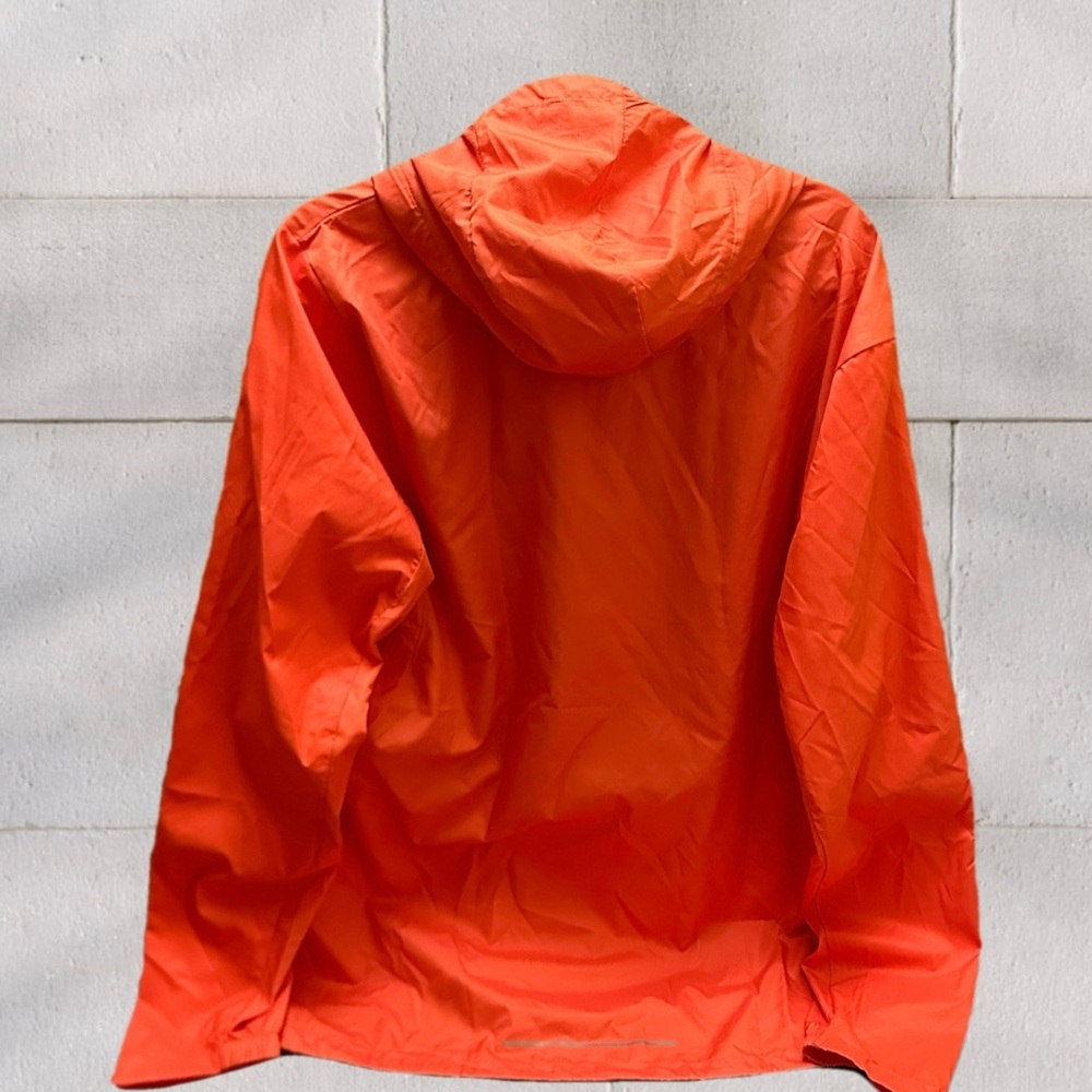 Adidas Men's Vibrant Orange Windbreaker - Picture 3 of 9